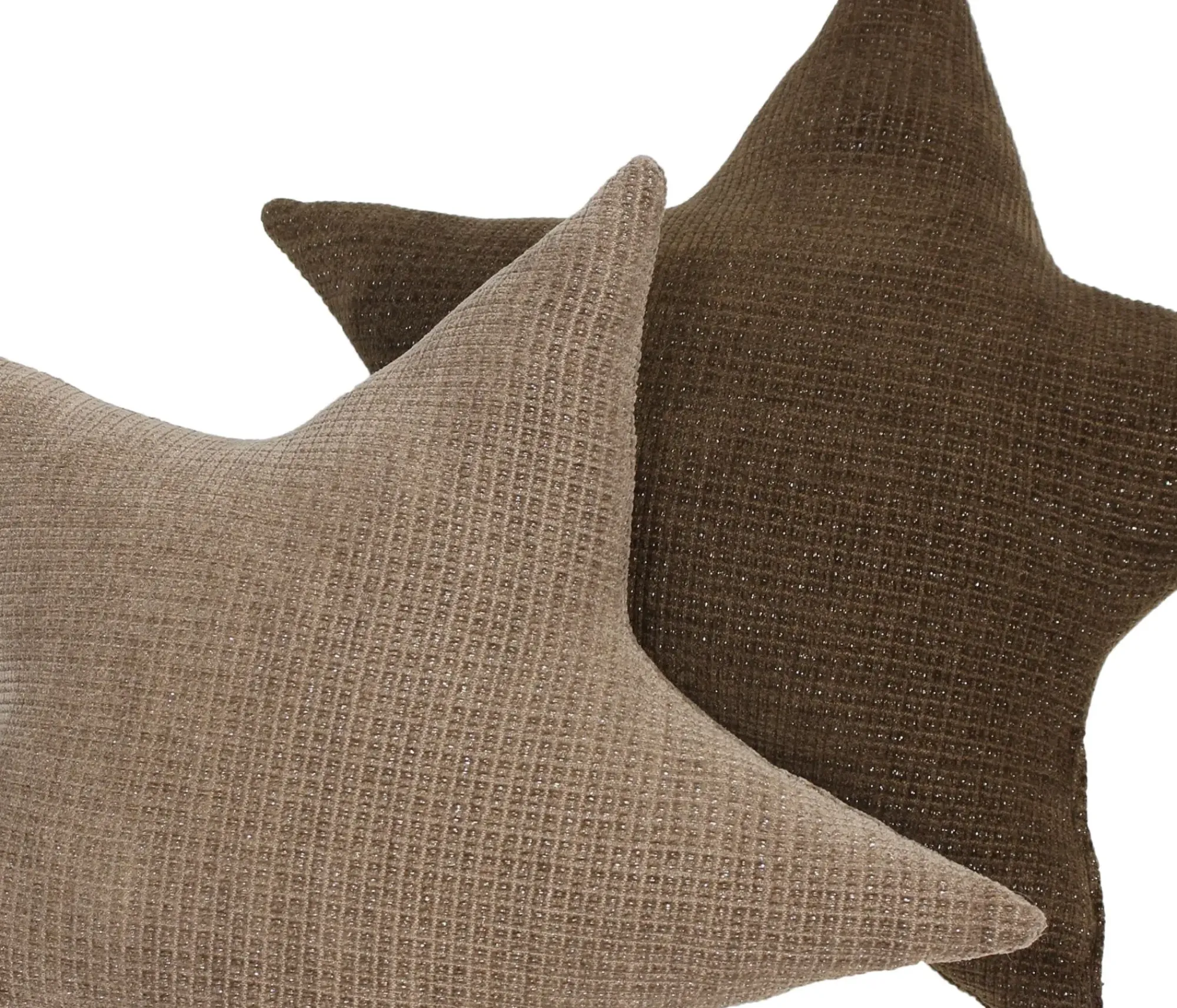 Weihnachtliche Kissen & Kissenhüllen|Sterne|Frank Handels GmbH & Co. KG Deko-Kissen "Stern", 2er Set