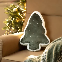 Weihnachtliche Kissen & Kissenhüllen|Frank Handels GmbH & Co. KG Deko-Kissen "Weihnachtsbaum"