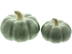 Dekokürbisse|Frank Handels GmbH & Co. KG Deko-Kürbis "Antik Green", 2er Set