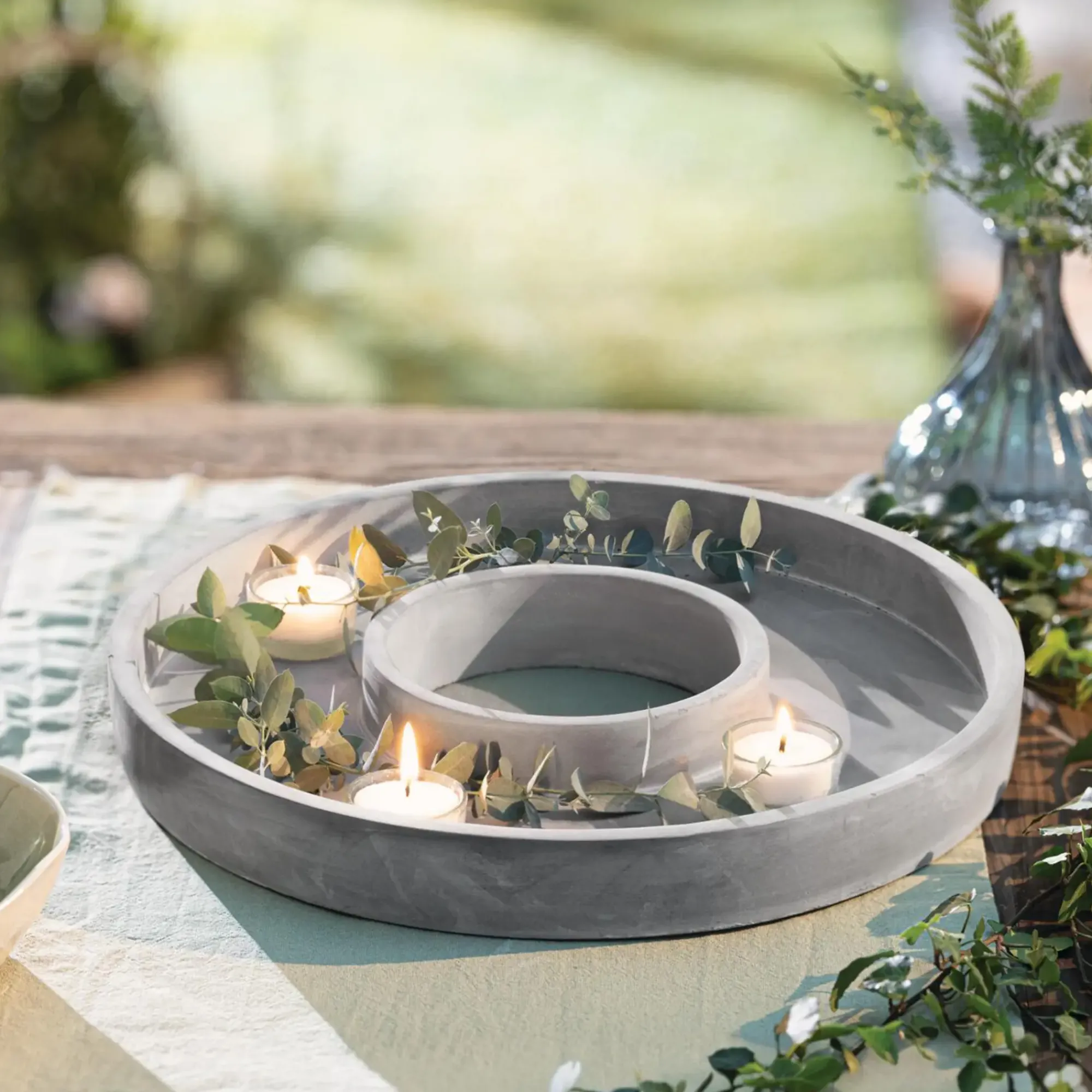 Weihnachtliche Dekoringe|Zubehör Für Adventskränze|Frank Handels GmbH & Co. KG Dekoring "Grey"