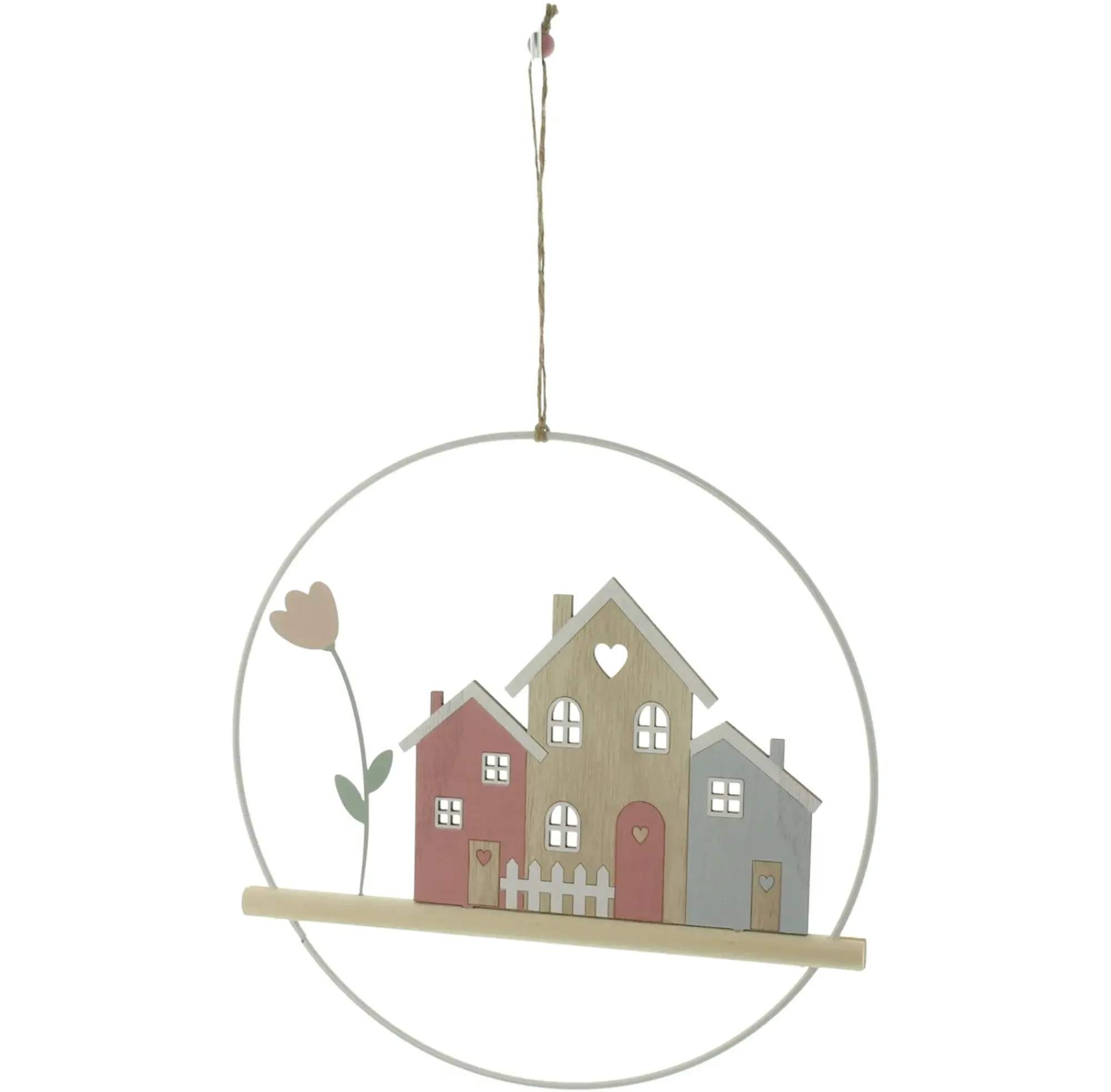 Weihnachtliche Dekoringe|Dekoringe|Frank Handels GmbH & Co. KG Dekoring "Häuser"