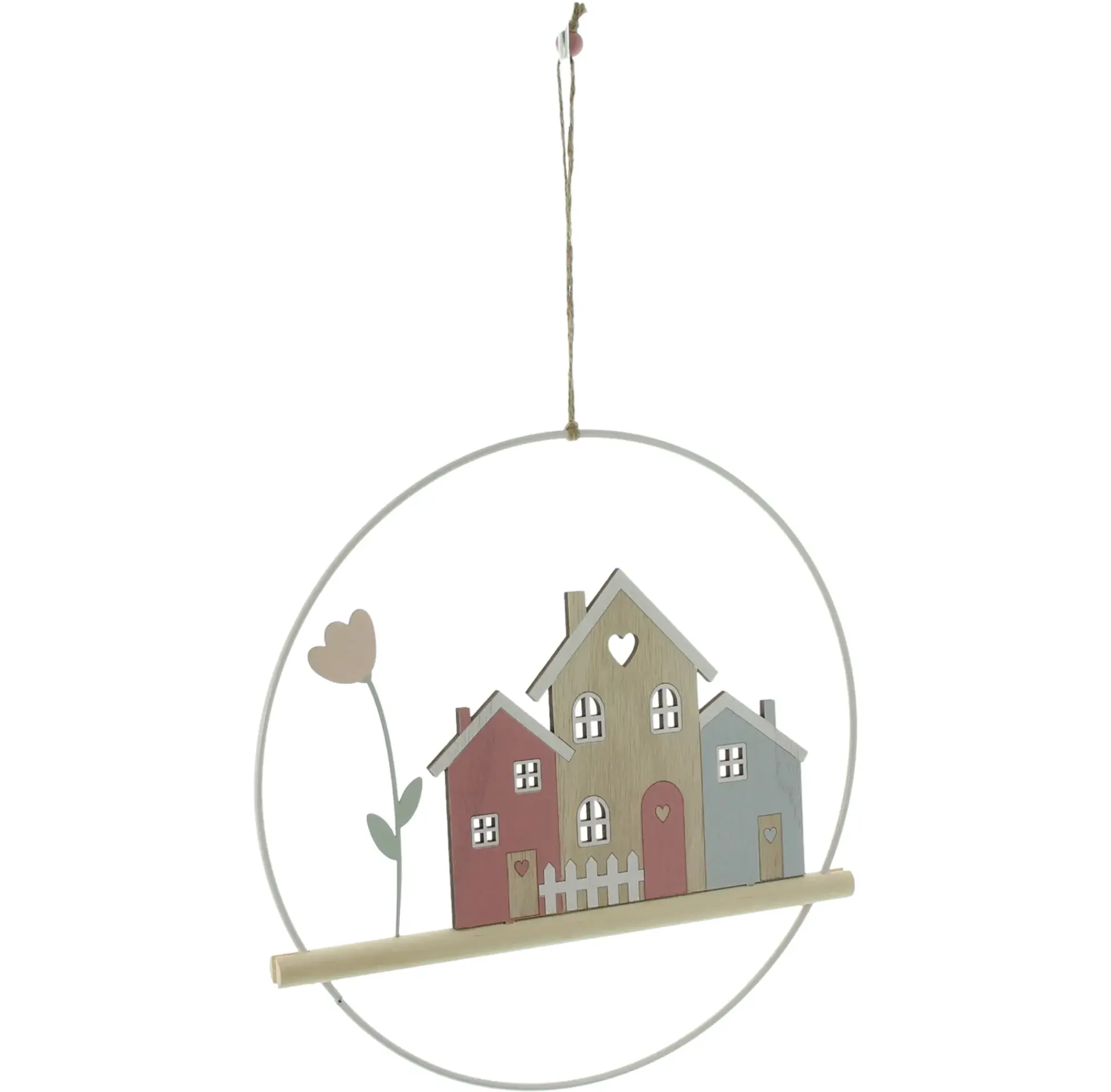 Weihnachtliche Dekoringe|Dekoringe|Frank Handels GmbH & Co. KG Dekoring "Häuser"