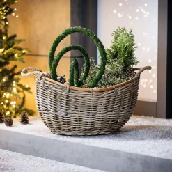 Herbstgarten|Weihnachtliche Dekoringe|Frank Handels GmbH & Co. KG Dekoring "Moos", 3er Set