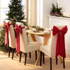Dekohänger|Baumschmuck|Frank Handels GmbH & Co. KG Deko-Schleife "Rot"