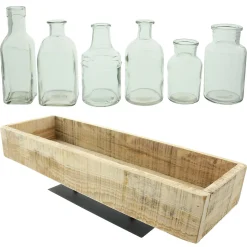 Dekovasen|Dekoschalen & -Etageren|Frank Handels GmbH & Co. KG Deko-Set "Vintage", 7tlg.