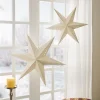 Sterne|Frank Handels GmbH & Co. KG Deko-Stern "White & Silver", 2er Set