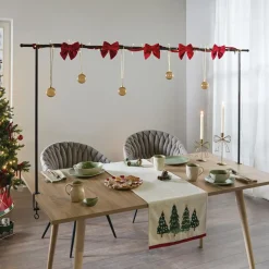 Dekohänger|Weihnachtliche Tischwäsche|Frank Handels GmbH & Co. KG Deko-Tischbogen "Simple"