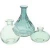 Dekovasen|Frank Handels GmbH & Co. KG Dekovase "Blue Shades", 3er Set