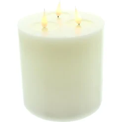 Kerzen & Led-Kerzen|Kerzen & Led-Kerzen|Frank Handels GmbH & Co. KG 3-Docht-Kerze