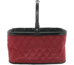 Einkaufskörbe|Küche|Frank Handels GmbH & Co. KG Einkaufskorb "Quilted Red"
