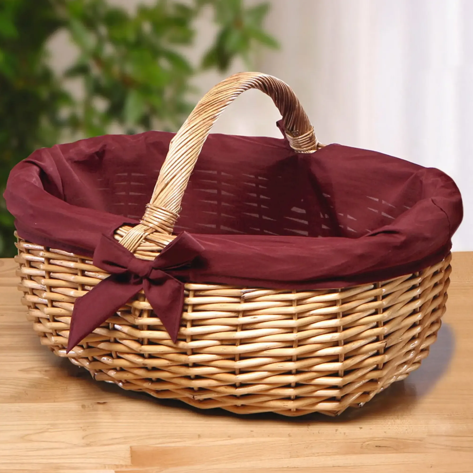 Einkaufskörbe|Frank Handels GmbH & Co. KG Einkaufskorb "Rote Schleife"