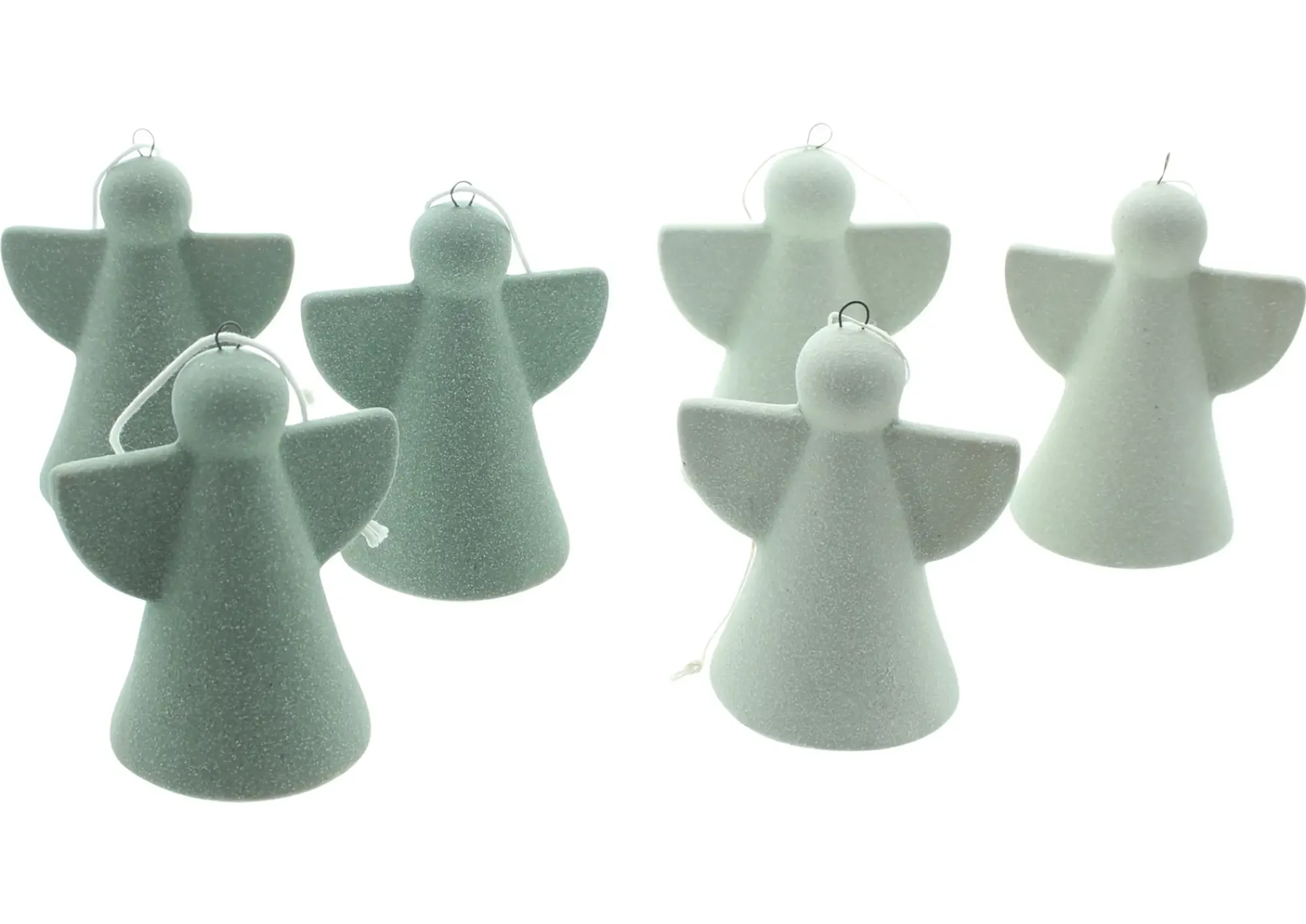 Dekohänger|Baumschmuck|Frank Handels GmbH & Co. KG Engelhänger "Green", 6er Set