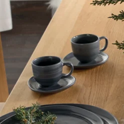 Geschirr|Küche|Frank Handels GmbH & Co. KG Espressotasse mit Unterteller 