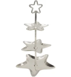 Dekosäulen|Sterne|Frank Handels GmbH & Co. KG Etagere 