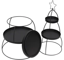 Home&Living - Weihnachten|Dekosäulen|Frank Handels GmbH & Co. KG Etagere "Tannenbaum"