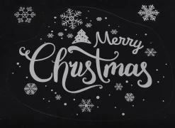 Weihnachtliche Wanddeko|Sterne|Frank Handels GmbH & Co. KG Fenstersticker "Merry Christmas", 33er Set