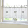 Fenstervorhänge|Frank Handels GmbH & Co. KG Fenstervorhang "Herzhänger"