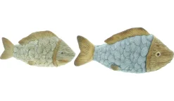 Dekofiguren|Frank Handels GmbH & Co. KG Figur "Fisch", 2er Set