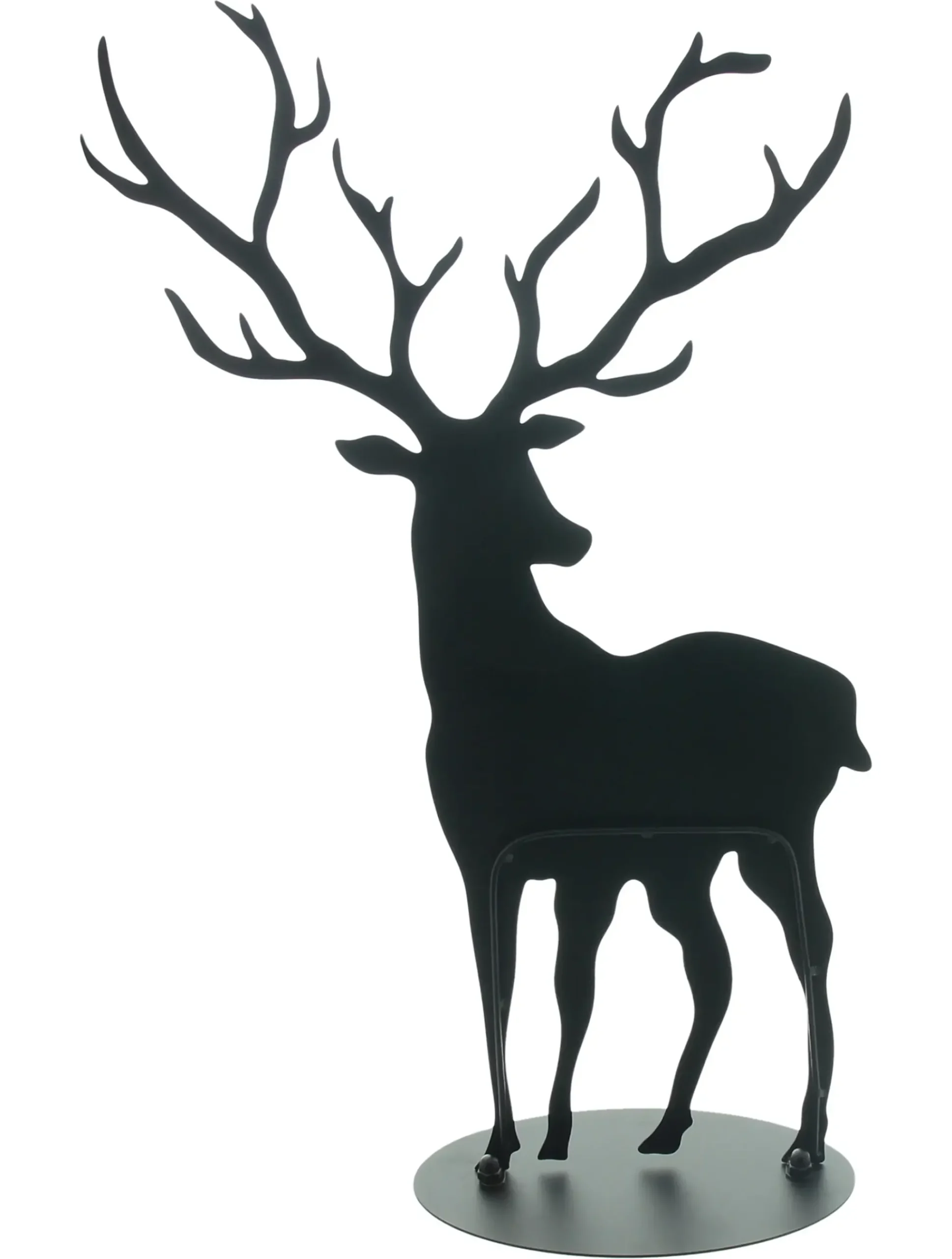 Weihnachtliche Gartendeko|Figuren Für Den Garten|Frank Handels GmbH & Co. KG Figur "Hirsch"
