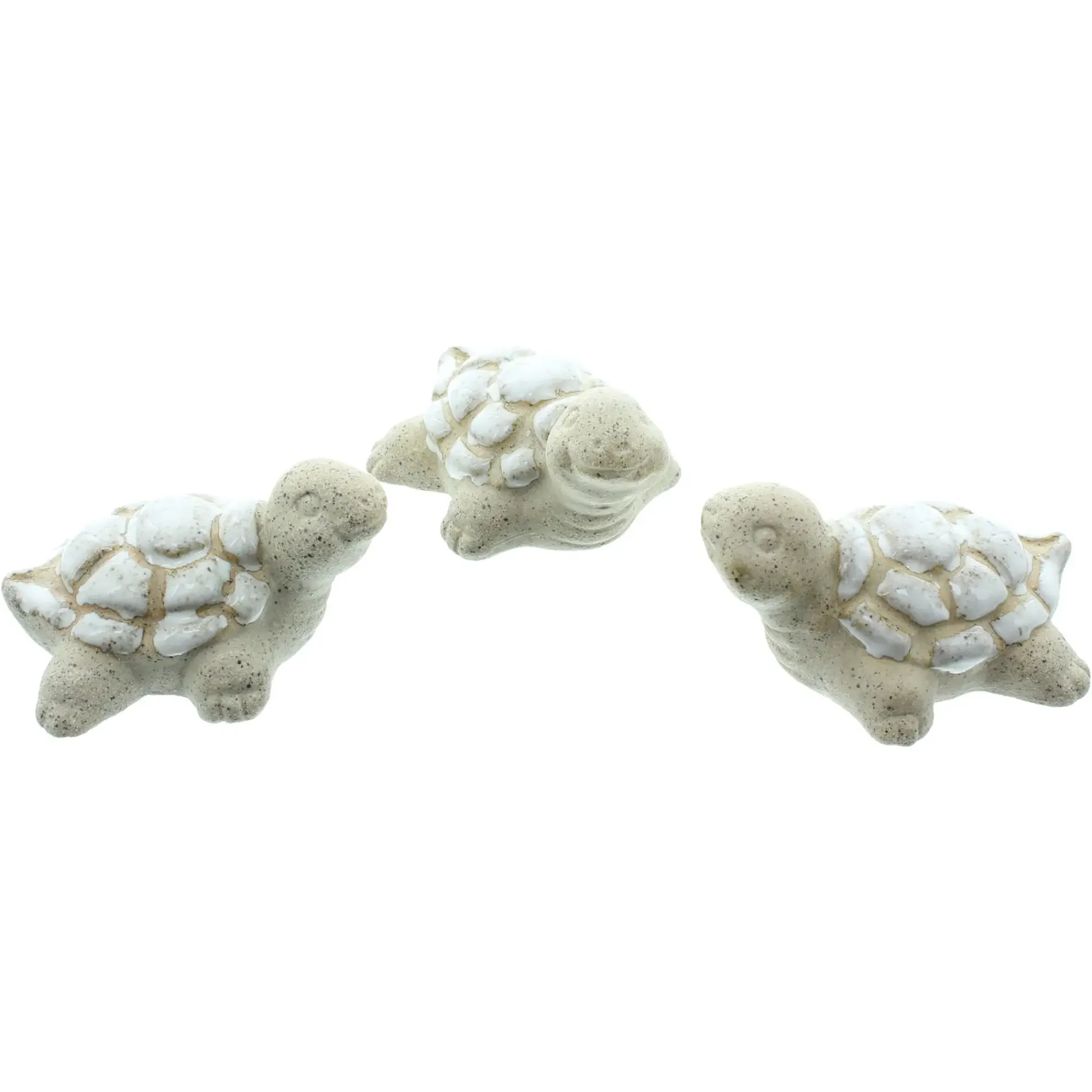 Gartenfiguren|Dekofiguren|Frank Handels GmbH & Co. KG Figur "Schildkröte", 3er Set