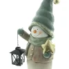 Weihnachtliche Dekofiguren|Frank Handels GmbH & Co. KG Figur "Schneemann mit Laterne"