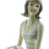 Dekofiguren|Frank Handels GmbH & Co. KG Figur "Stranddame"