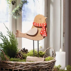 Weihnachtliche Dekofiguren|Frank Handels GmbH & Co. KG Figur "Wintervogel"