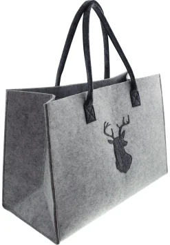 Geschenktaschen & -Säckchen|Geschenktaschen & -Säckchen|Frank Handels GmbH & Co. KG Filztasche "Hirsch"