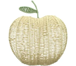 Herbstliche Dekoschalen|Dekoschalen & -Etageren|Frank Handels GmbH & Co. KG Flechtschale "Apfel"
