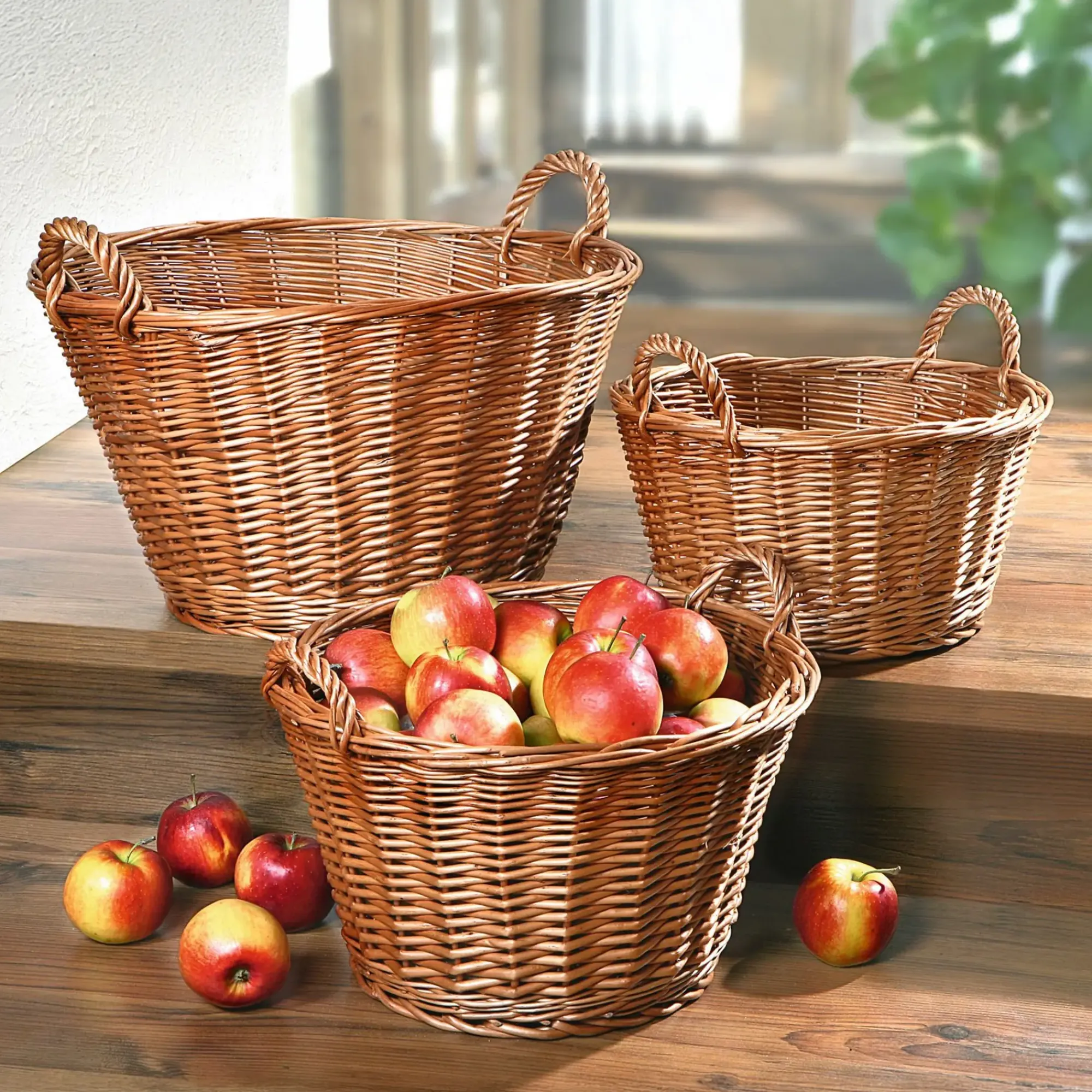 Füllkörbe & Universalkörbe|Frank Handels GmbH & Co. KG Füllkorb "Natur", mittel