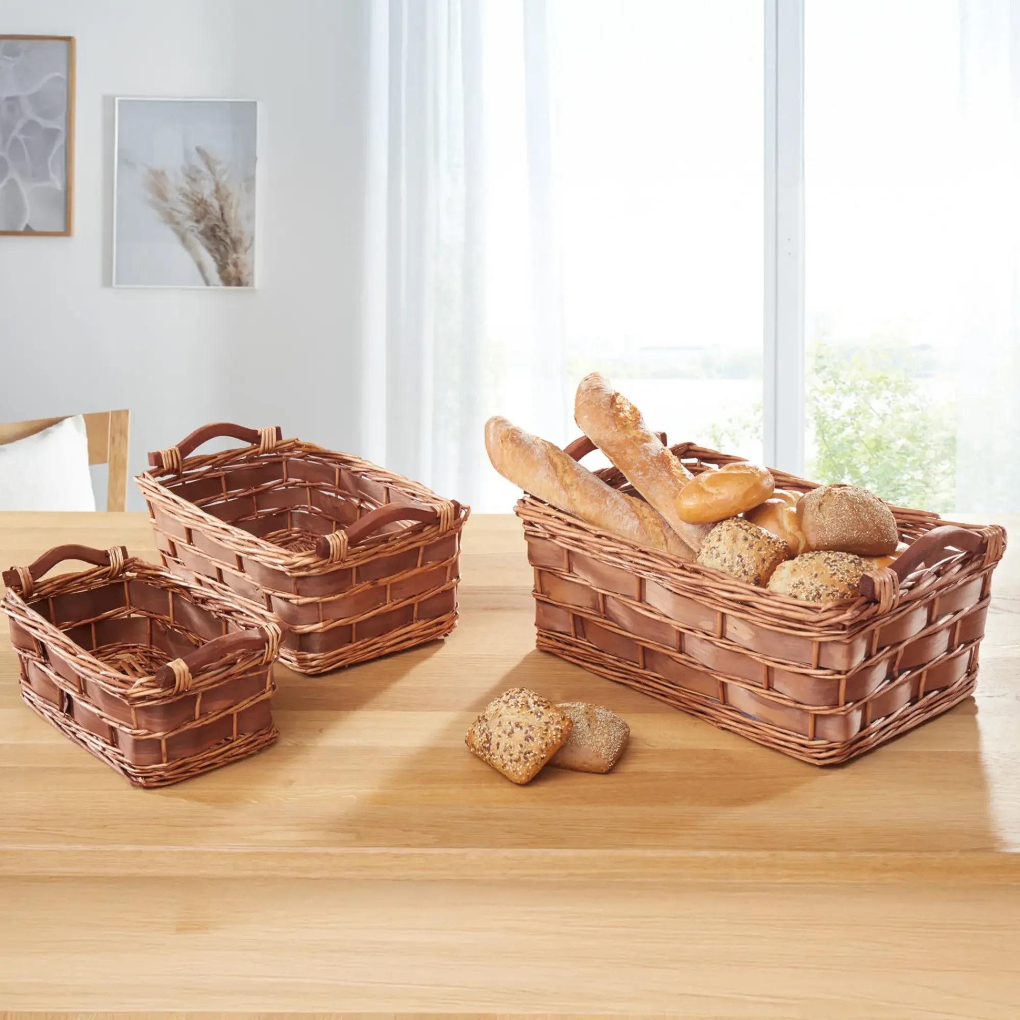 Füllkörbe & Universalkörbe|Frank Handels GmbH & Co. KG Füllkorb "Spanstreifen", groß