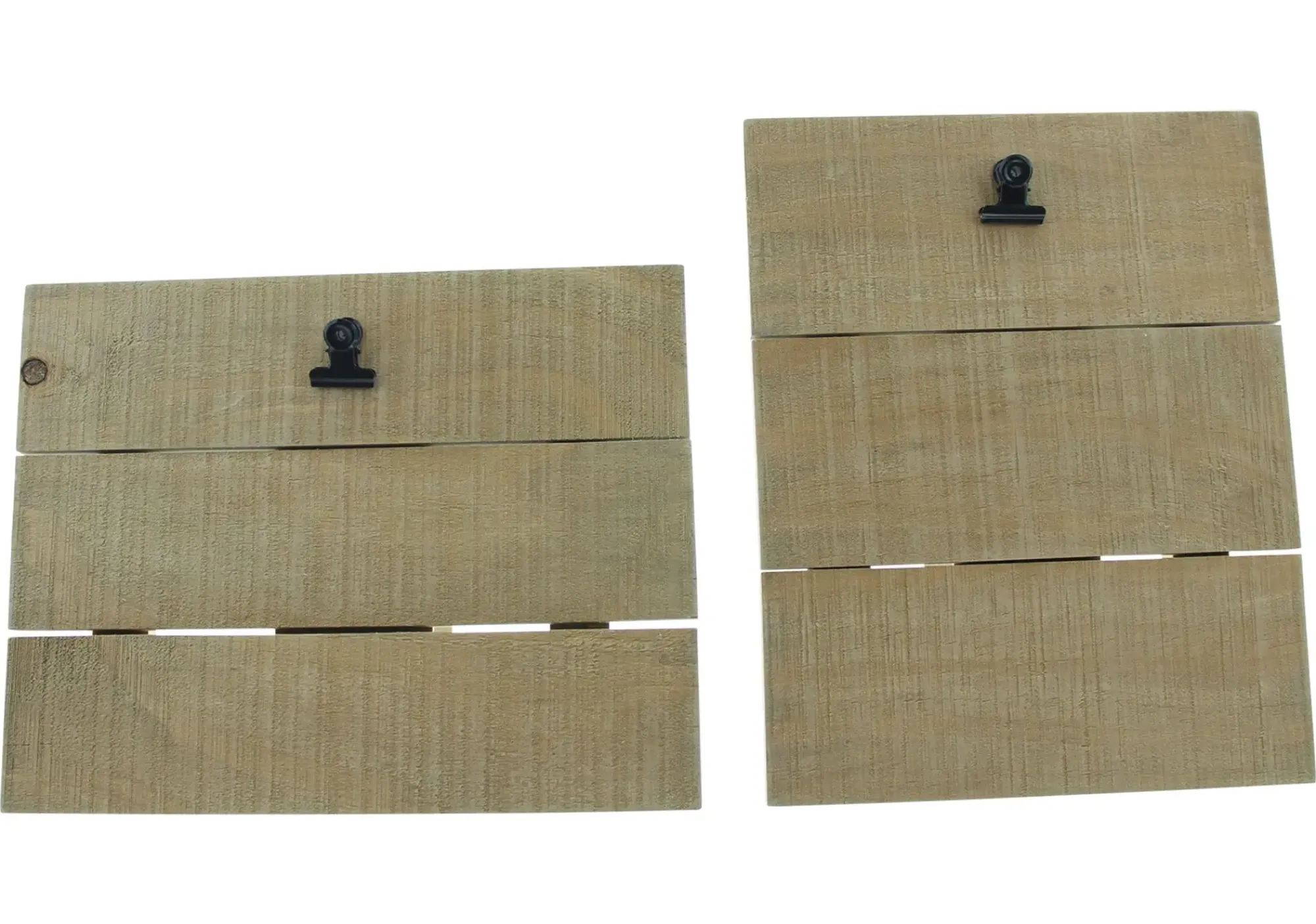 Wohnzimmer|Bilder & Bilderrahmen|Frank Handels GmbH & Co. KG Fotohalter "Wood", 2er Set