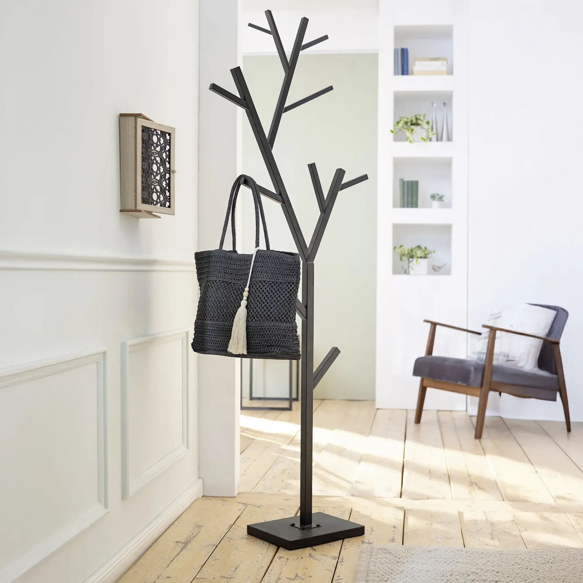 Flur|Wohnzimmer|Frank Handels GmbH & Co. KG Garderobe "Baum"