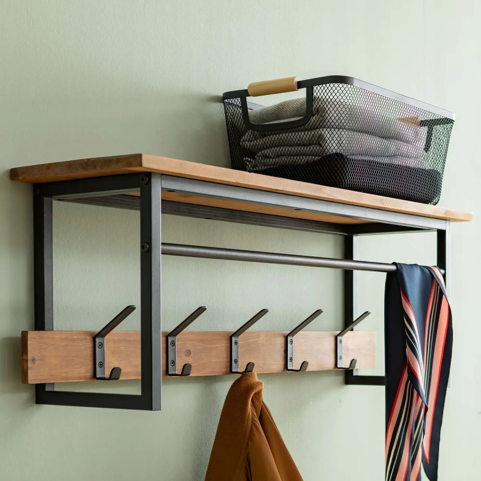 Flur|Wohnzimmer|Frank Handels GmbH & Co. KG Garderobe "Industrial"