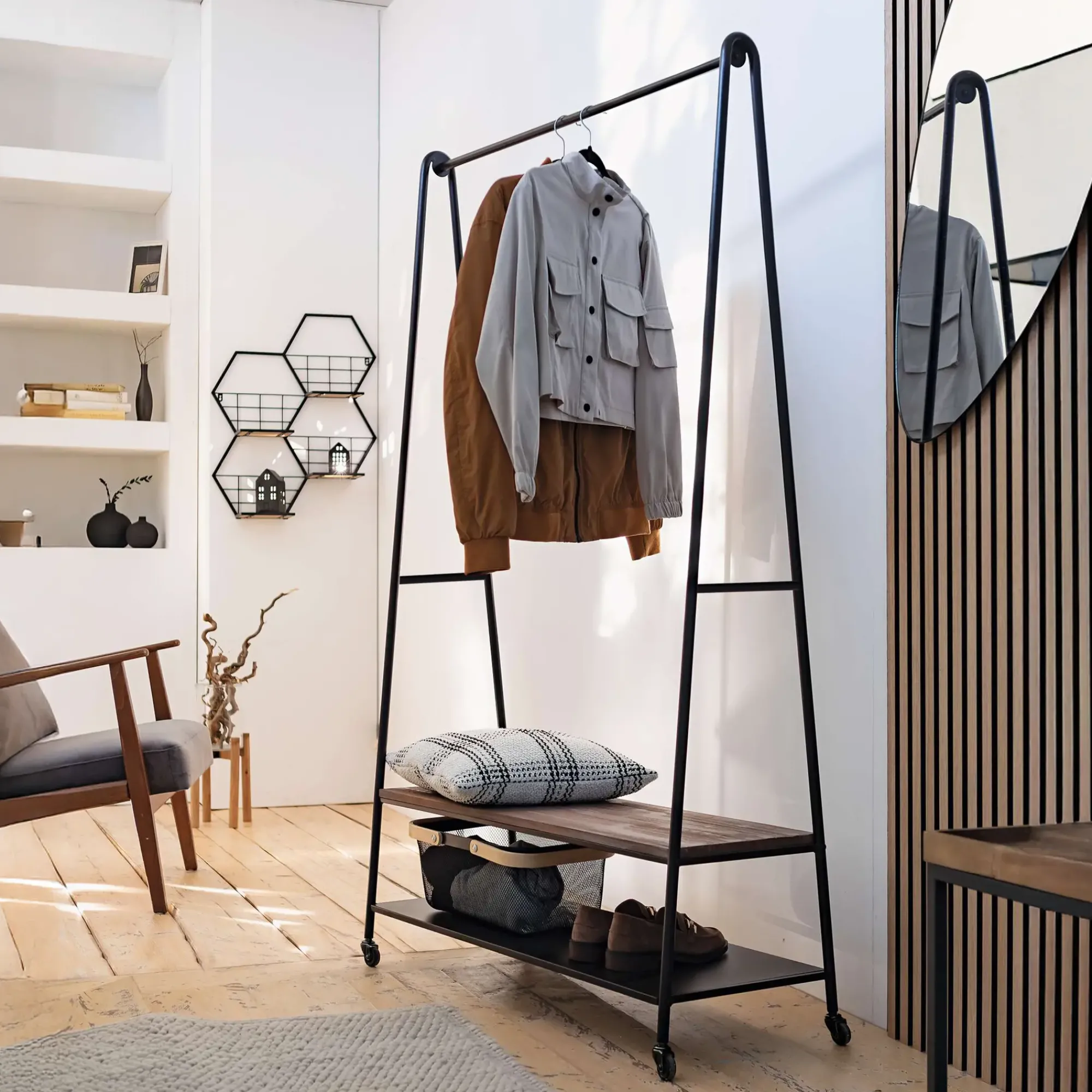 Flur|Wohnzimmer|Frank Handels GmbH & Co. KG Garderobe "Mobil"