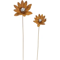 Gartenstecker|Frank Handels GmbH & Co. KG Gartenstecker "Blume", 2er Set
