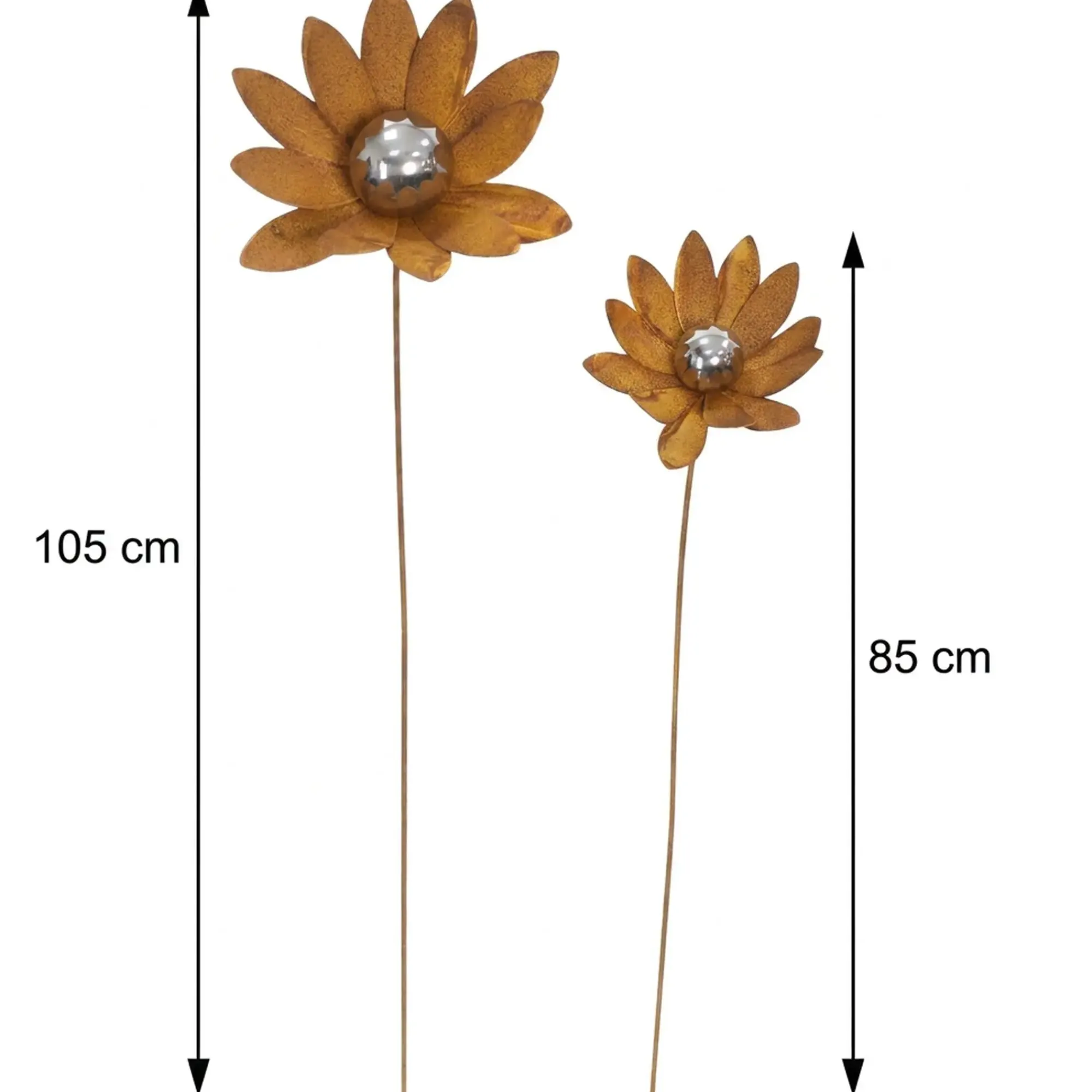 Gartenstecker|Frank Handels GmbH & Co. KG Gartenstecker "Blume", 2er Set