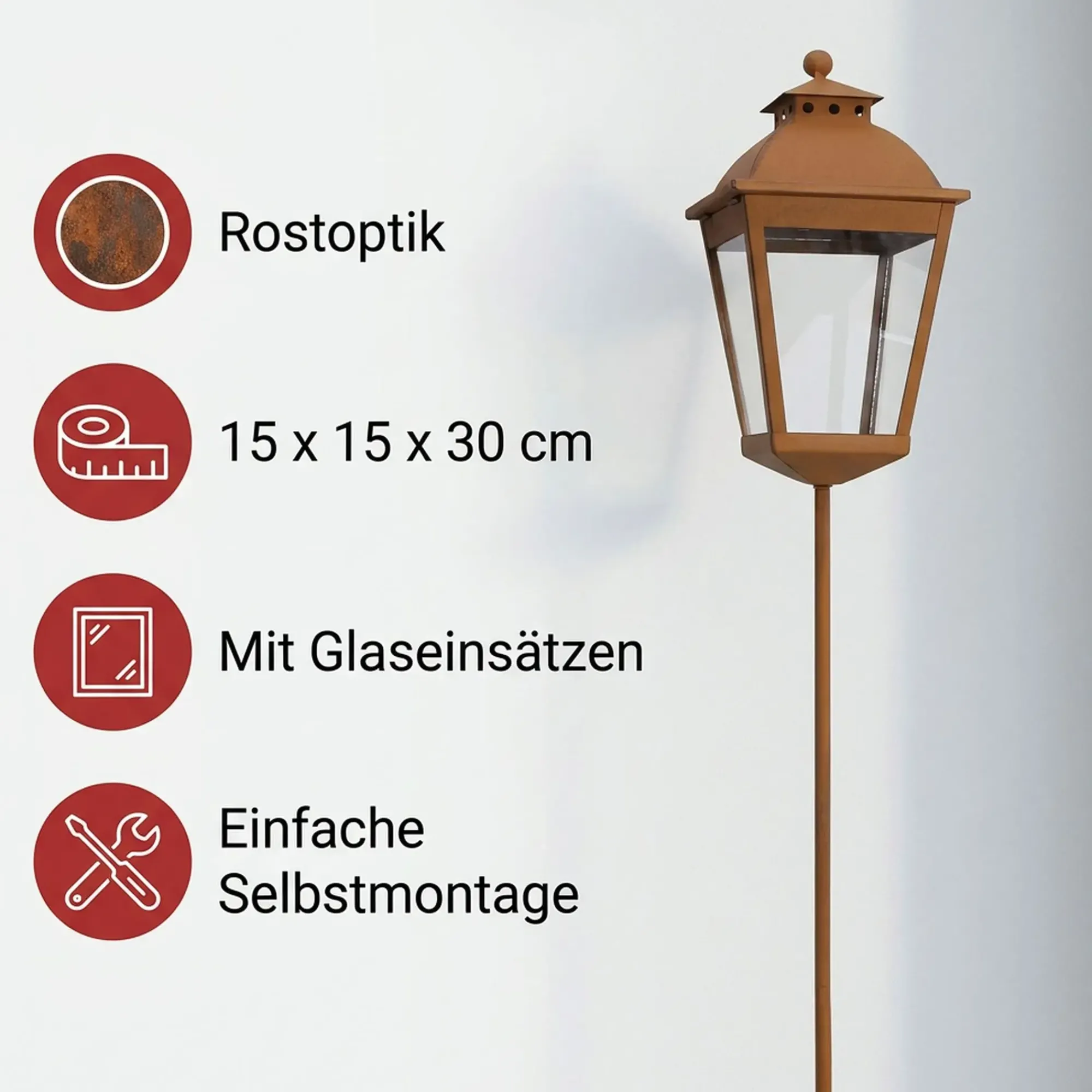 Laternen|Laternen & Co.|Frank Handels GmbH & Co. KG Gartenstecker "Laterne"