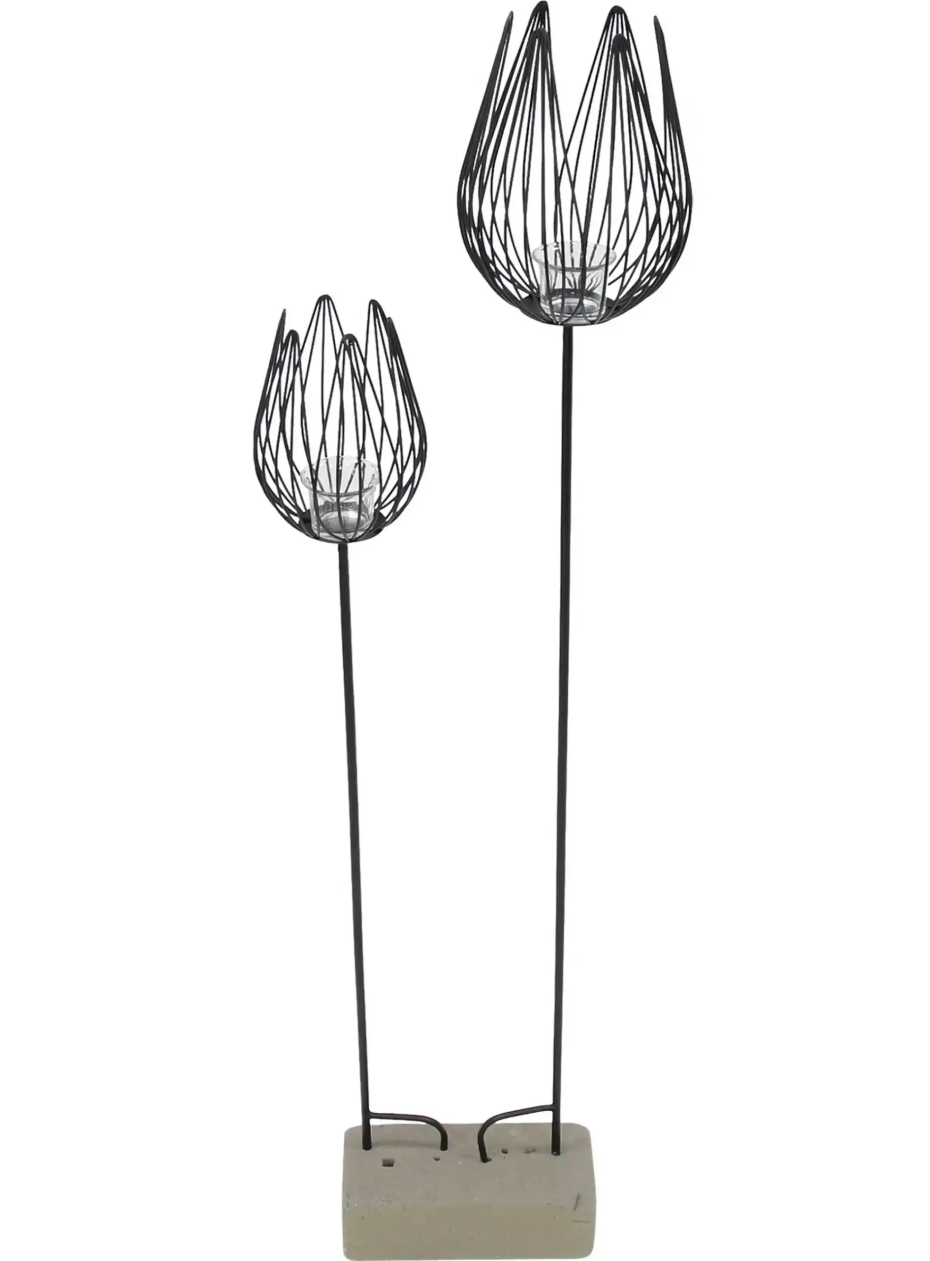 Laternen & Co.|Gartenstecker|Frank Handels GmbH & Co. KG Gartenstecker "Windlicht", 2er Set