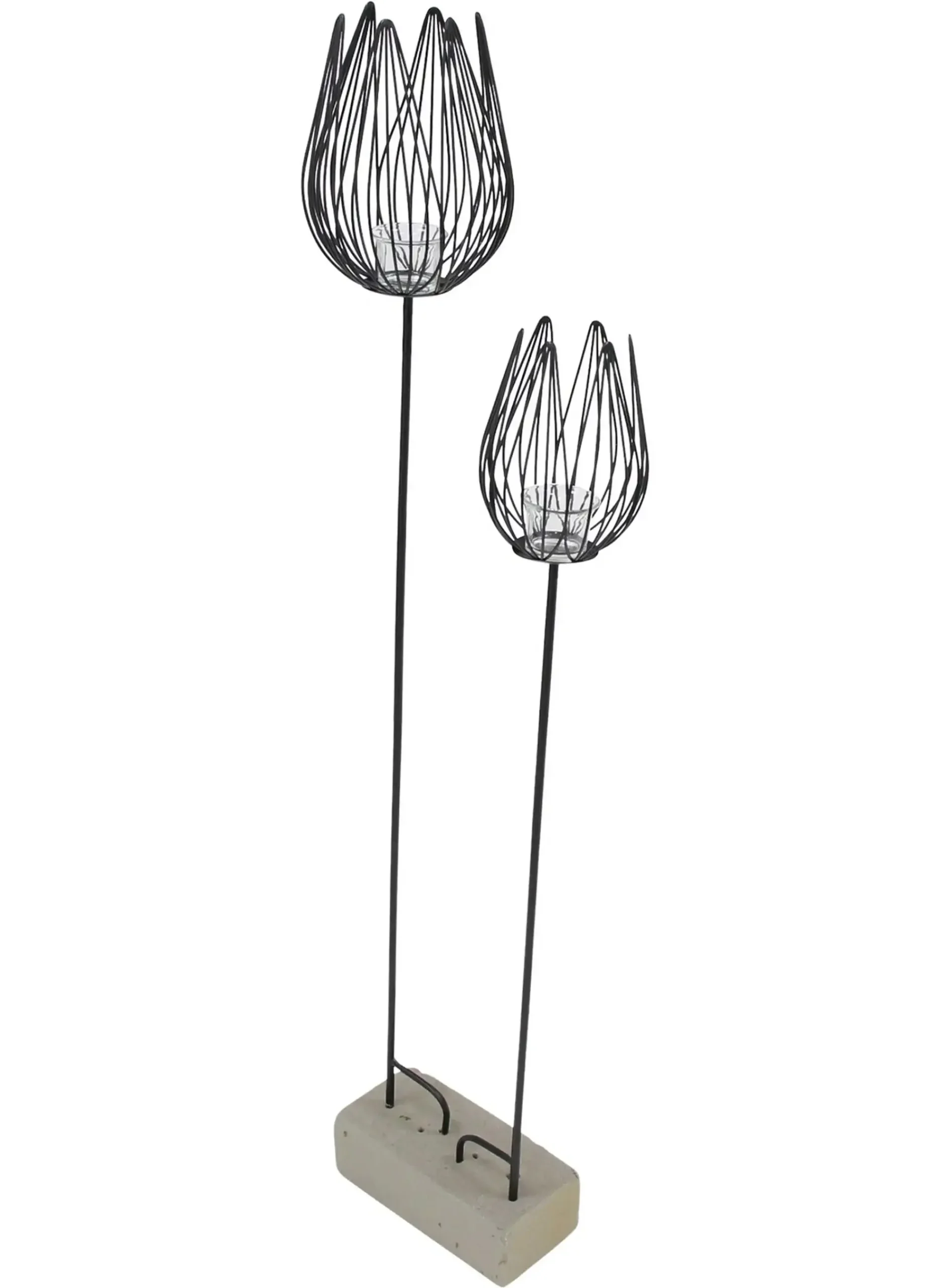 Laternen & Co.|Gartenstecker|Frank Handels GmbH & Co. KG Gartenstecker "Windlicht", 2er Set