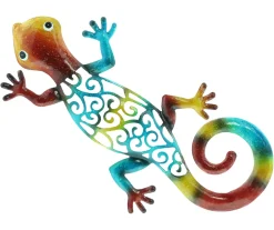 Gartendeko|Wanddeko|Frank Handels GmbH & Co. KG Gecko "Rainbow"