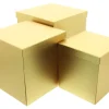 Geschenktaschen & -Säckchen|Geschenkboxen|Frank Handels GmbH & Co. KG Geschenkbox "Goldschimmer", 3er Set