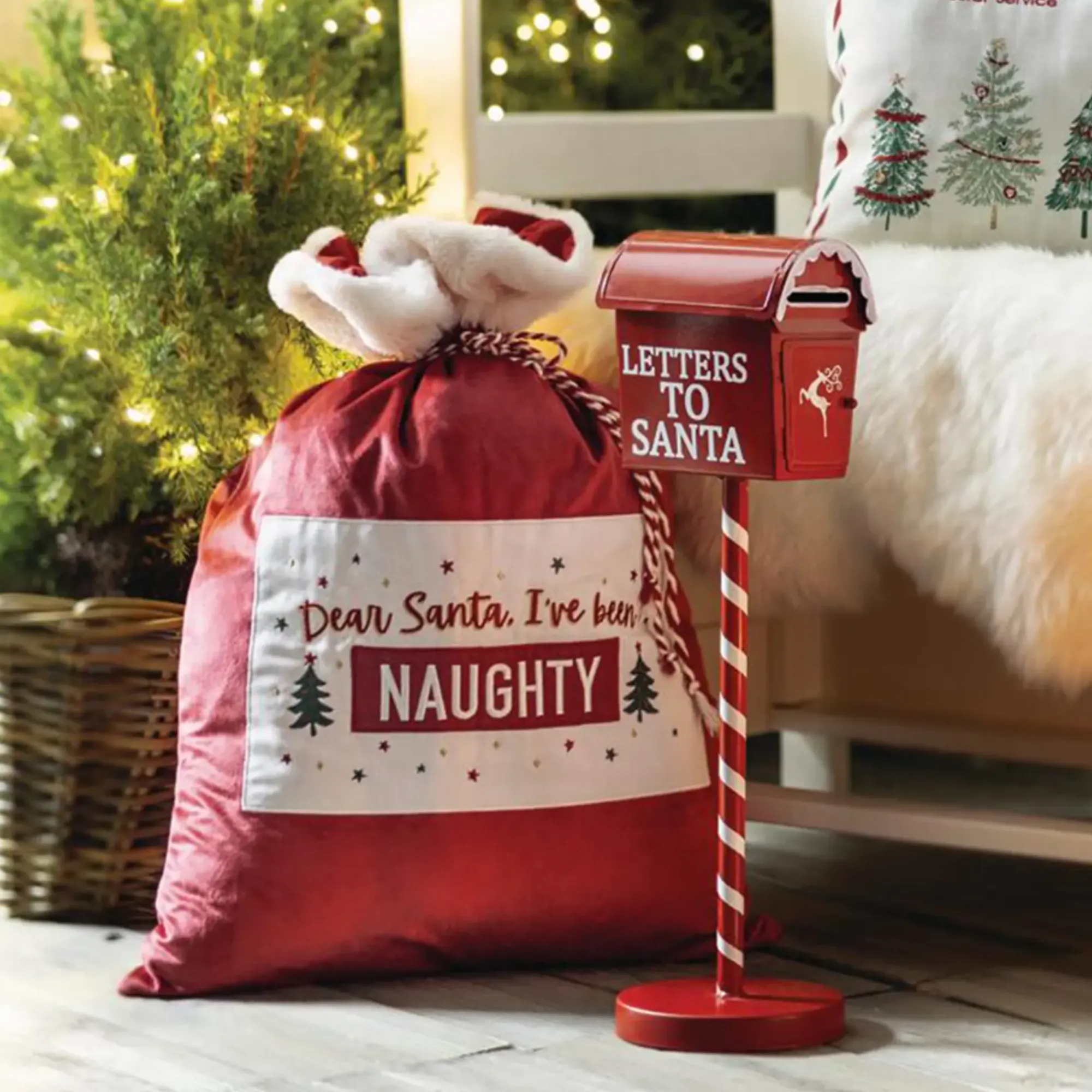 Geschenktaschen & -Säckchen|Geschenktaschen & -Säckchen|Frank Handels GmbH & Co. KG Geschenkesack "Santa"