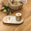 Geschirr|Küche|Frank Handels GmbH & Co. KG Geschirrset "Frühlingshäschen", 2tlg.