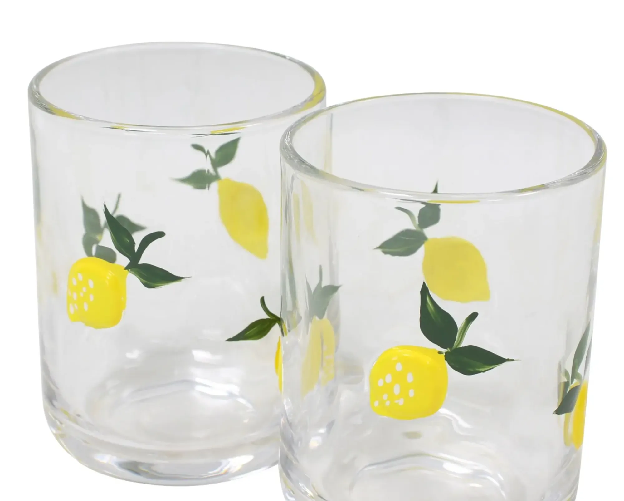 Geschirr|Küche|Frank Handels GmbH & Co. KG Glas "Zitrone", 2er Set