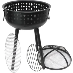 Feuerschalen|Frank Handels GmbH & Co. KG Grill "Black"