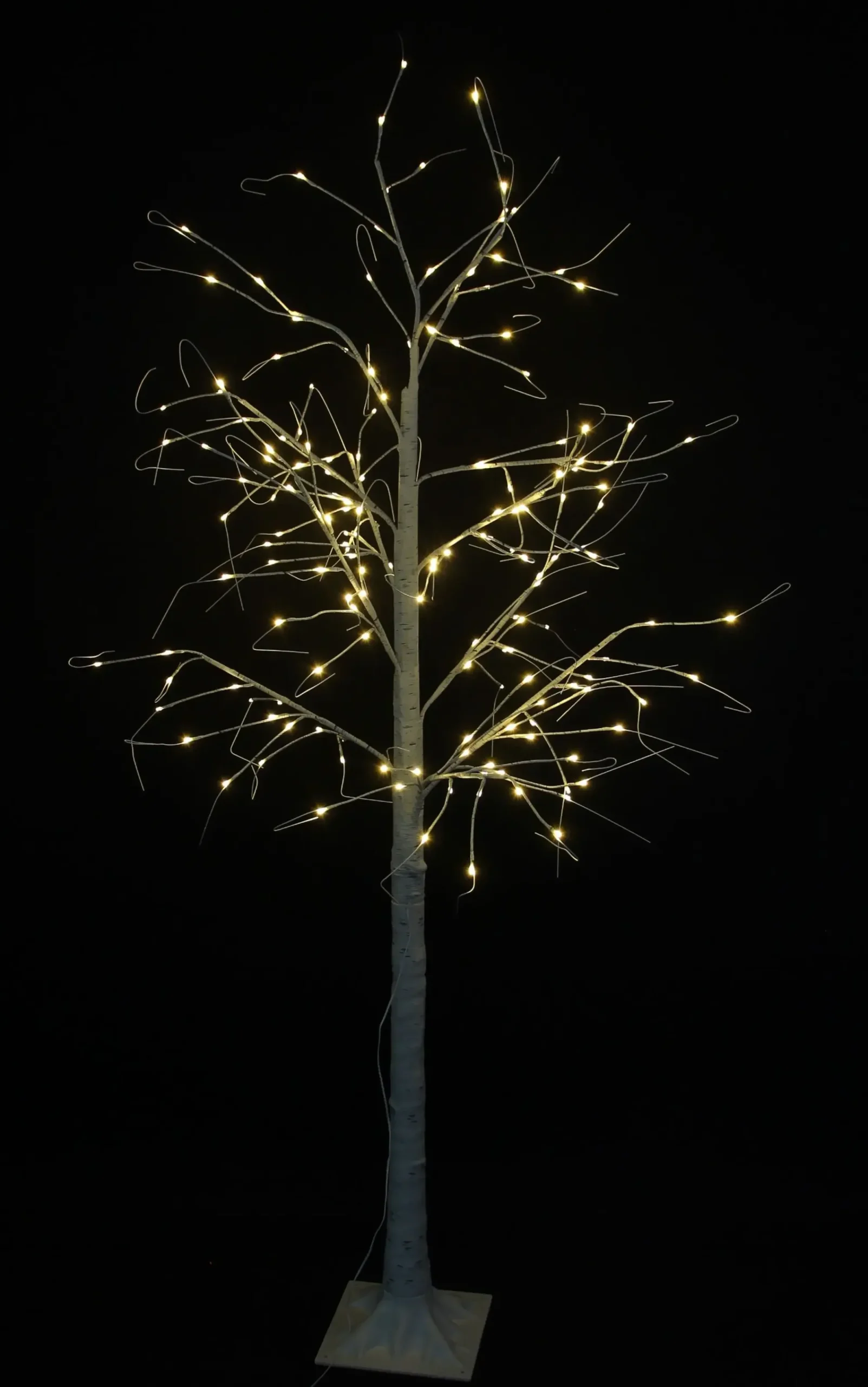 Weihnachtliche Led-Deko|Gartenbeleuchtung|Frank Handels GmbH & Co. KG Großer LED-Baum "White Christmas"