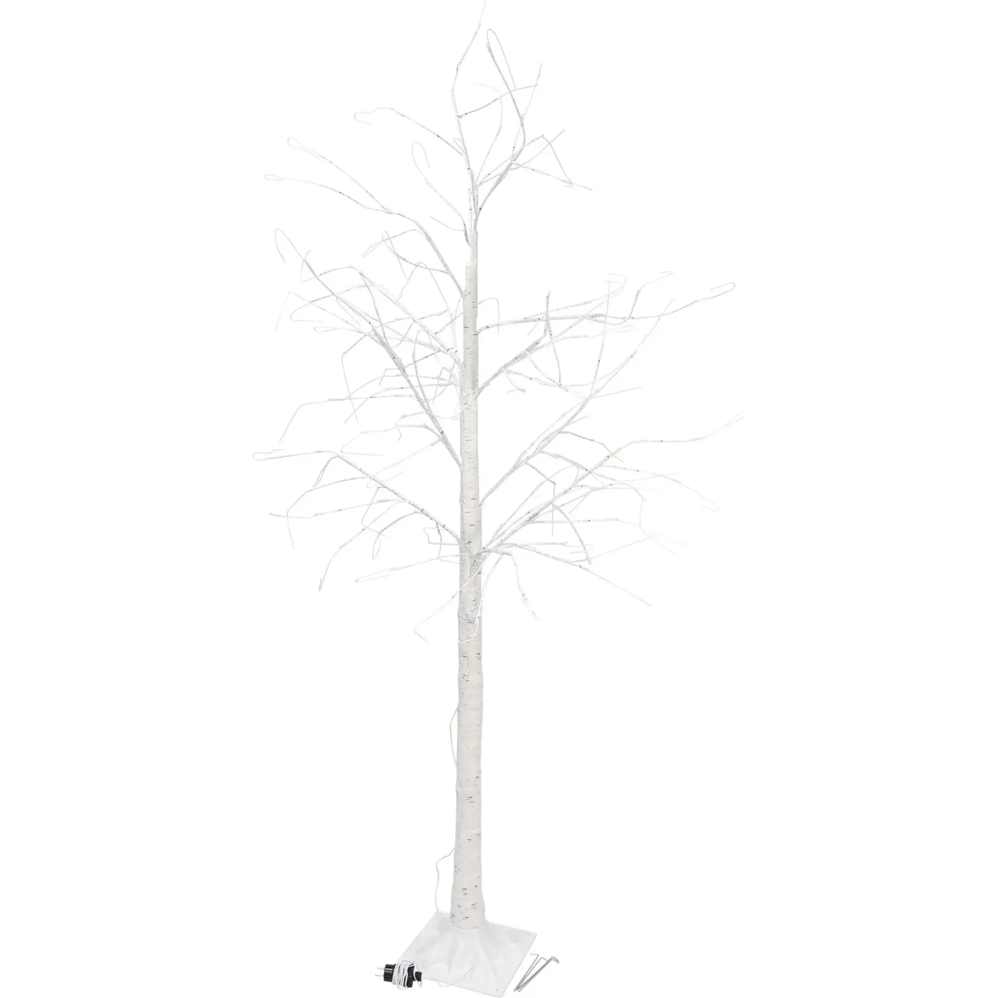 Weihnachtliche Led-Deko|Gartenbeleuchtung|Frank Handels GmbH & Co. KG Großer LED-Baum "White Christmas"