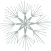 Dekohänger|Baumschmuck|Frank Handels GmbH & Co. KG Großer Strohstern "Eisblau", 2er Set