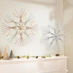 Dekohänger|Baumschmuck|Frank Handels GmbH & Co. KG Großer Strohstern